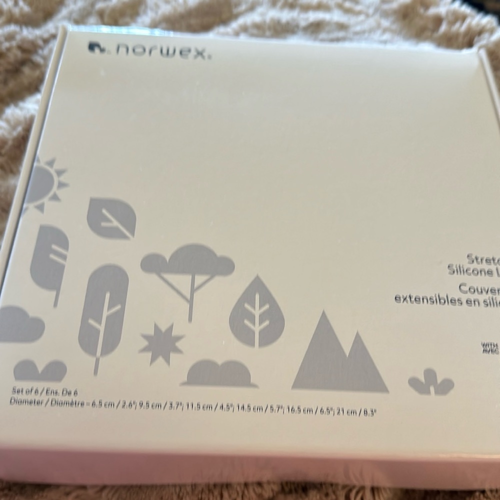 Norwex silicone lids